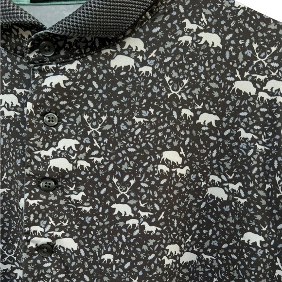 Greyson Buffalo Solider Golf Polo - Matterhorn - Size XL - Picture 7 of 14